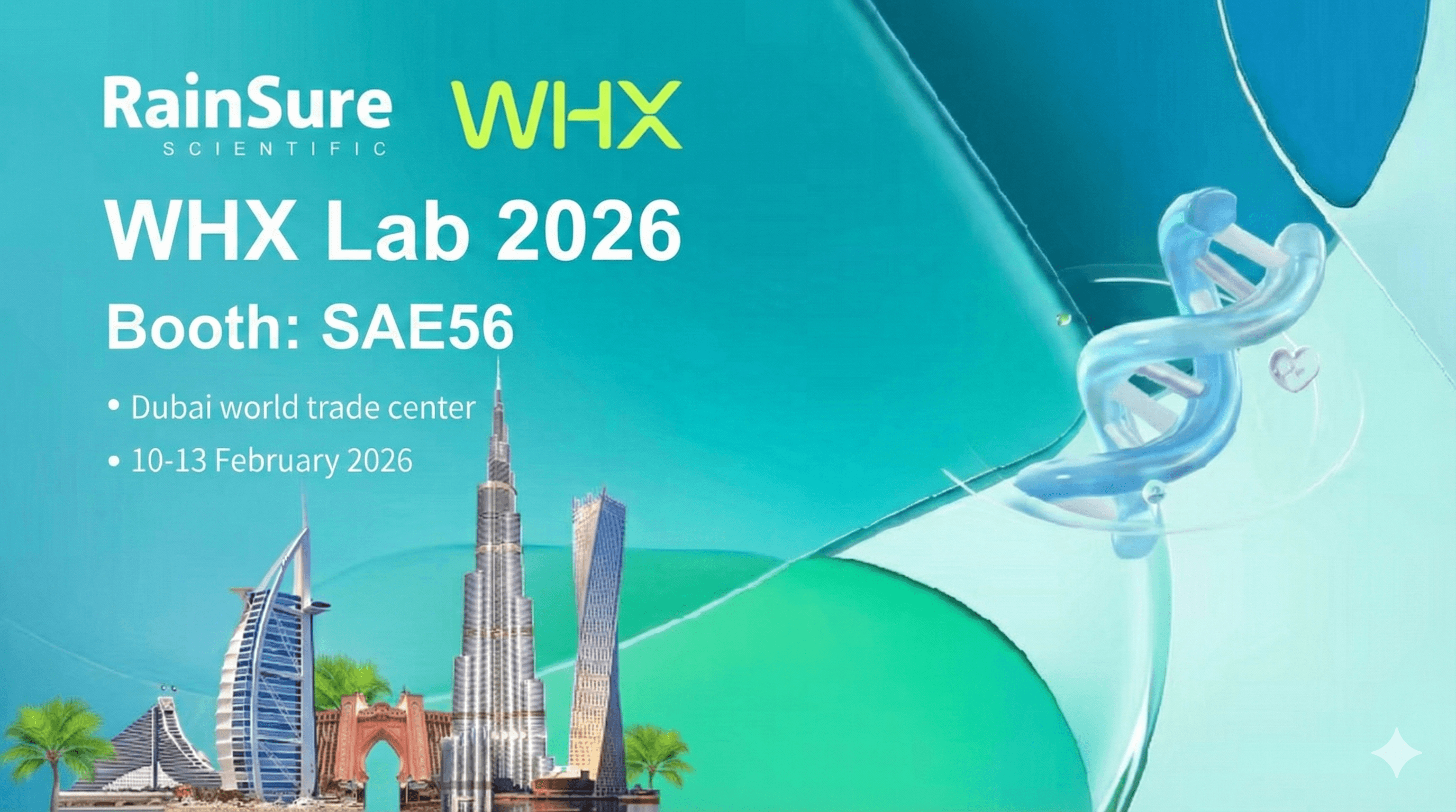 RainSure at WHX lab Dubai 2026