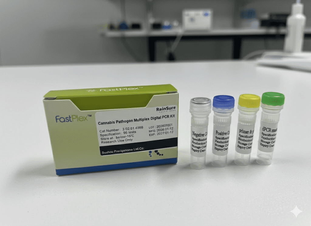 CannaSure® Cannabis pathogen multiplex dPCR detection kit